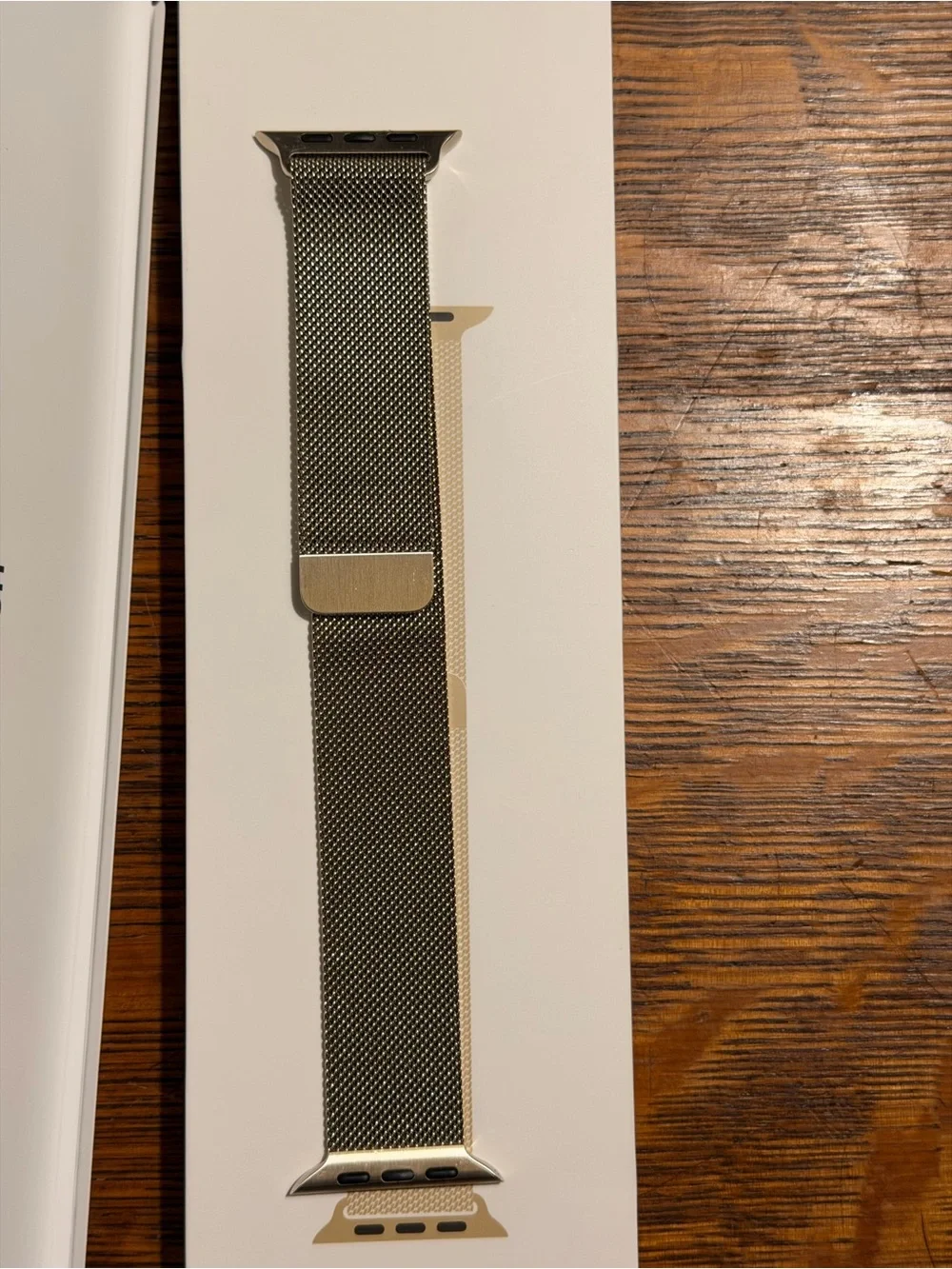 Apple Watch Gold Milanese Loop 45mm Genuine Apple ML763AM/A